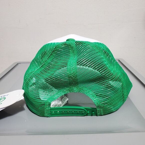 Guess Originals x J Balvin Amor Collection Green & White Unisex Trucker Hat NWT - Picture 5 of 8